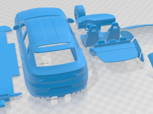 Porsche Cayenne GTS Coupe 2020 Printable Car Modelo de Impressão 3D