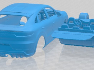 Porsche Cayenne GTS Coupe 2020 Printable Car Modelo de Impressão 3D