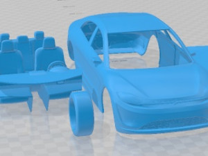 Sony Vision S 2020 Printable Car 3D 打印模型