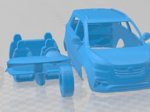 Weichai Enranger G3 2018 Printable Car Modelo de impresión 3D