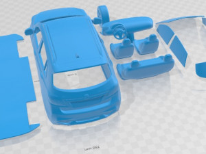 Weichai Enranger G3 2018 Printable Car Modelo de impresión 3D