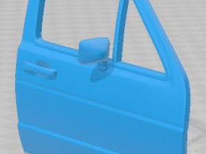 Volkswagen Jetta 1984 Printable Car Modelo de Impressão 3D