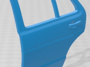 Volkswagen Jetta 1984 Printable Car Modelo de Impressão 3D