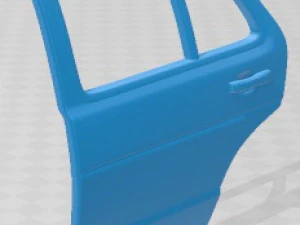 Volkswagen Jetta 1984 Printable Car 3D Print Model