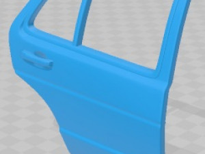 Volkswagen Jetta 1984 Printable Car Modelo de Impressão 3D