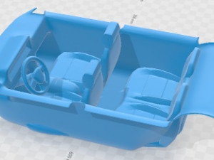 Volkswagen Jetta 1984 Printable Car Modelo de Impressão 3D