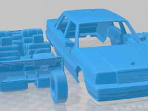 Hyundai Grandeur 1986 Printable Car Modelo de impresión 3D