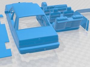 Hyundai Grandeur 1986 Printable Car Modelo de impresión 3D