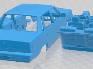 Hyundai Grandeur 1986 Printable Car Modelo de impresión 3D