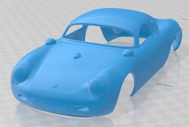 Porsche P 550 Vintech Tribute Printable Body Car 3D Baskı Modeli .c4d .max .obj .3ds .fbx .stl .blend 