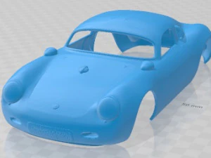 Porsche P 550 Vintech Tribute 인쇄용 차체 자동차 3D 프린트 모델