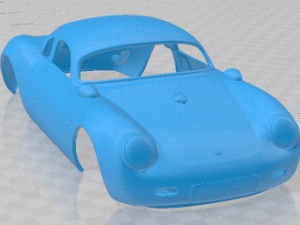 Porsche P 550 Vintech Tribute Printable Body Car 3D Baskı Modeli