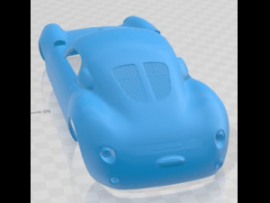 Porsche P 550 Vintech Tribute Printable Body Car 3D Baskı Modeli