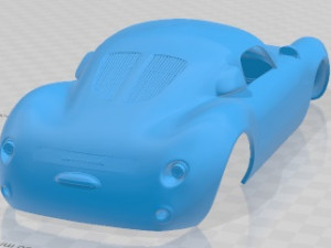 Porsche P 550 Vintech Tribute Printable Body Car 3D Baskı Modeli