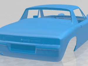 Porsche 914 - 916 1970 Printable Body Car 3D Baskı Modeli