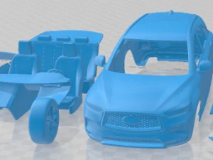 Infiniti QX50 2019 Printable Car 3D Print Model