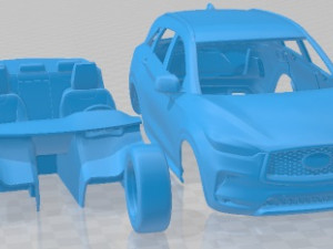 Infiniti QX50 2019 Printable Car 3D Print Model