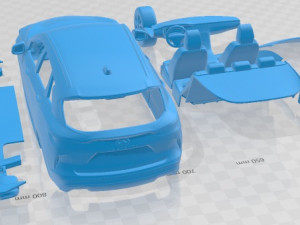 Infiniti QX50 2019 Printable Car 3D Print Model