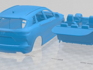 Infiniti QX50 2019 Printable Car 3D Print Model