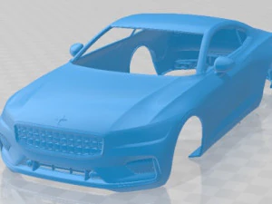 Carro com carroceria imprimível Polestar 1 2019 Modelo de Impressão 3D