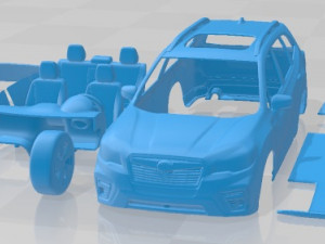 Subaru Forester 2019 Printable Car Modelo de impresión 3D