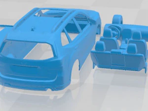 Subaru Forester 2019 Printable Car 3D Print Model