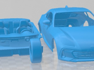 Subaru BRZ 2022 Printable Car 3D Print Model