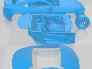 Subaru BRZ 2022 Printable Car 3D Print Model