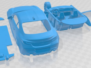 Subaru BRZ 2022 Printable Car 3D Print Model