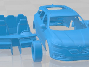 Renault Talisman Estate 2020 Printable Car Modèles 3D en vedette