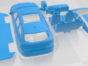 Renault Talisman Estate 2020 Printable Car Modèles 3D en vedette