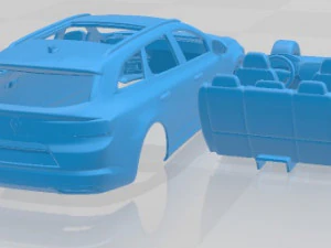 Renault Talisman Estate 2020 Printable Car 3D Print Model
