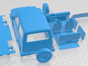 Suzuki Samurai 1996 Printable Car 3D Print Model