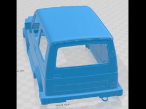 Suzuki Samurai 1996 Printable Body Car 3D Print Model