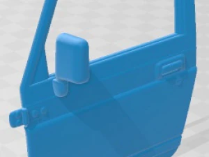 Suzuki Samurai 1996 Printable Car 3D Print Model