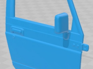 Suzuki Samurai 1996 Printable Car Modello di stampa 3D
