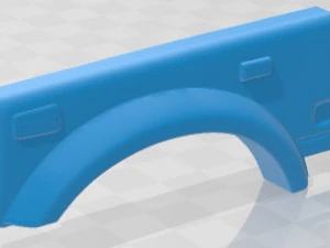 Suzuki Samurai 1996 Printable Car 3D Print Model