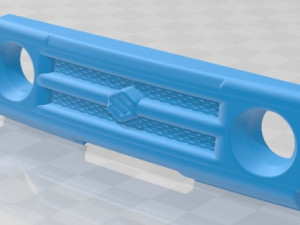 Suzuki Samurai 1996 Printable Car Modello di stampa 3D