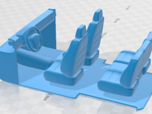 Suzuki Samurai 1996 Printable Car Modello di stampa 3D