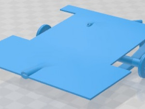 Suzuki Samurai 1996 Printable Car Modello di stampa 3D