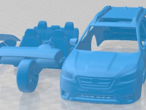Subaru Outback 2020 Yazdırılabilir Araba 3D Baskı Modeli