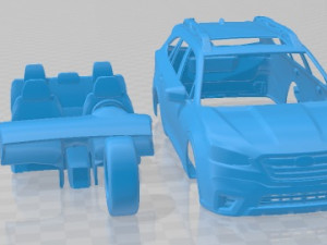 Subaru Outback 2020 Printable Car 3D 프린트 모델