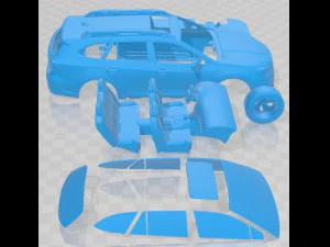 Subaru Outback 2020 Printable Car 3D Print Model