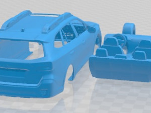Subaru Outback 2020 Printable Car 3D 프린트 모델