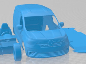 Renault Express 2021 Printable Van Modelo de impresión 3D