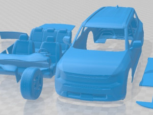KIA EV9 2023 Printable Car 3D Print Model