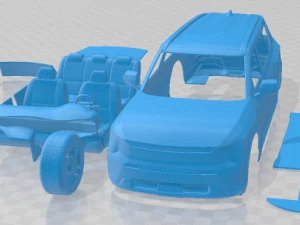 KIA EV9 2023 Printable Car 3D Print Model