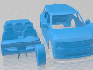 KIA EV9 2023 Printable Car Modello di stampa 3D