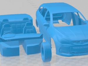 Holden Commodore SS V Redline Sportwagon 2015 Printable Car 3Dプリントモデル