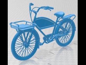 Bike Electra Printable Bicycle 3D Print Model